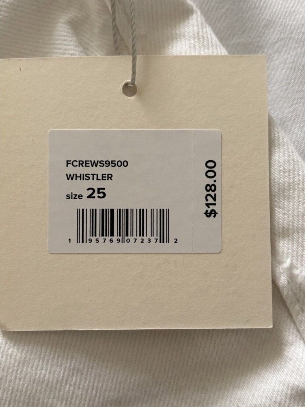 Favorite Daughter Women’s High Rise Juni White Shorts Size 25 NWT - Picture 5 of 12